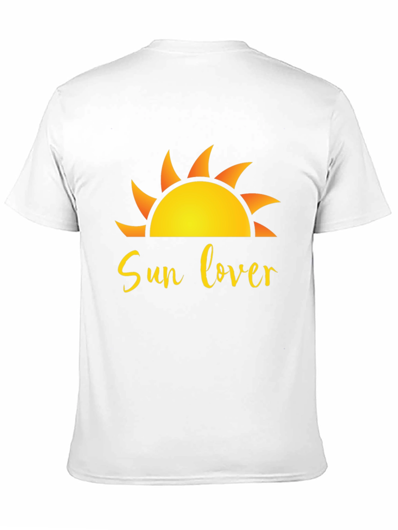 Black Sun Lover Graphic Black T-Shirt view 11