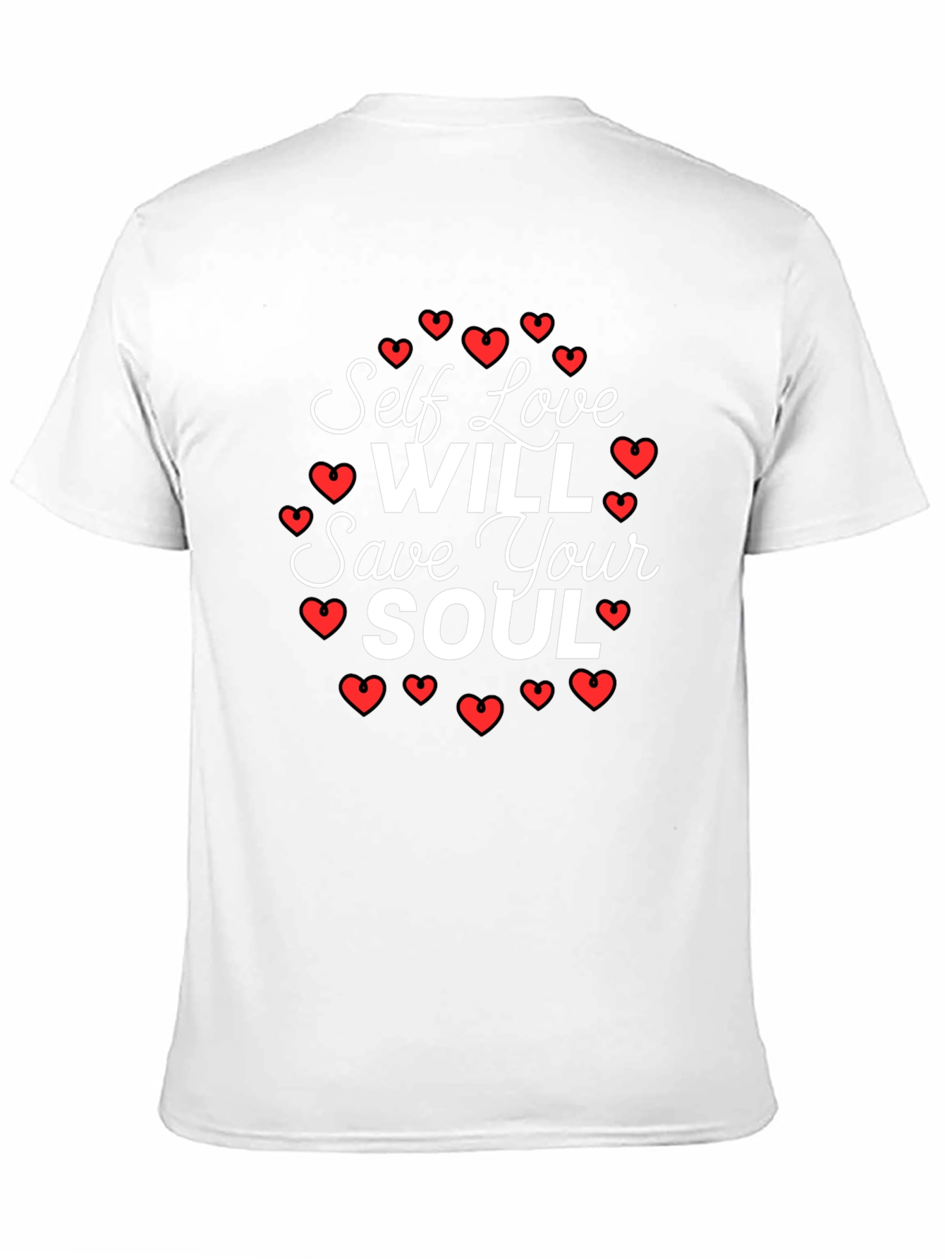 Black Self Love Will Save Your Soul T-Shirt view 11