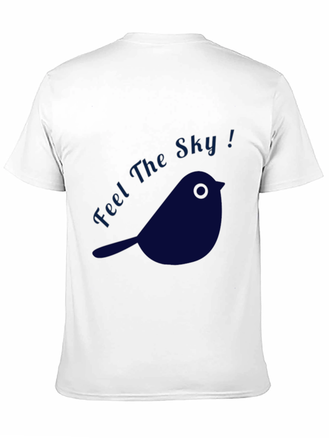 Black Feel The Sky! Graphic Tee view 11