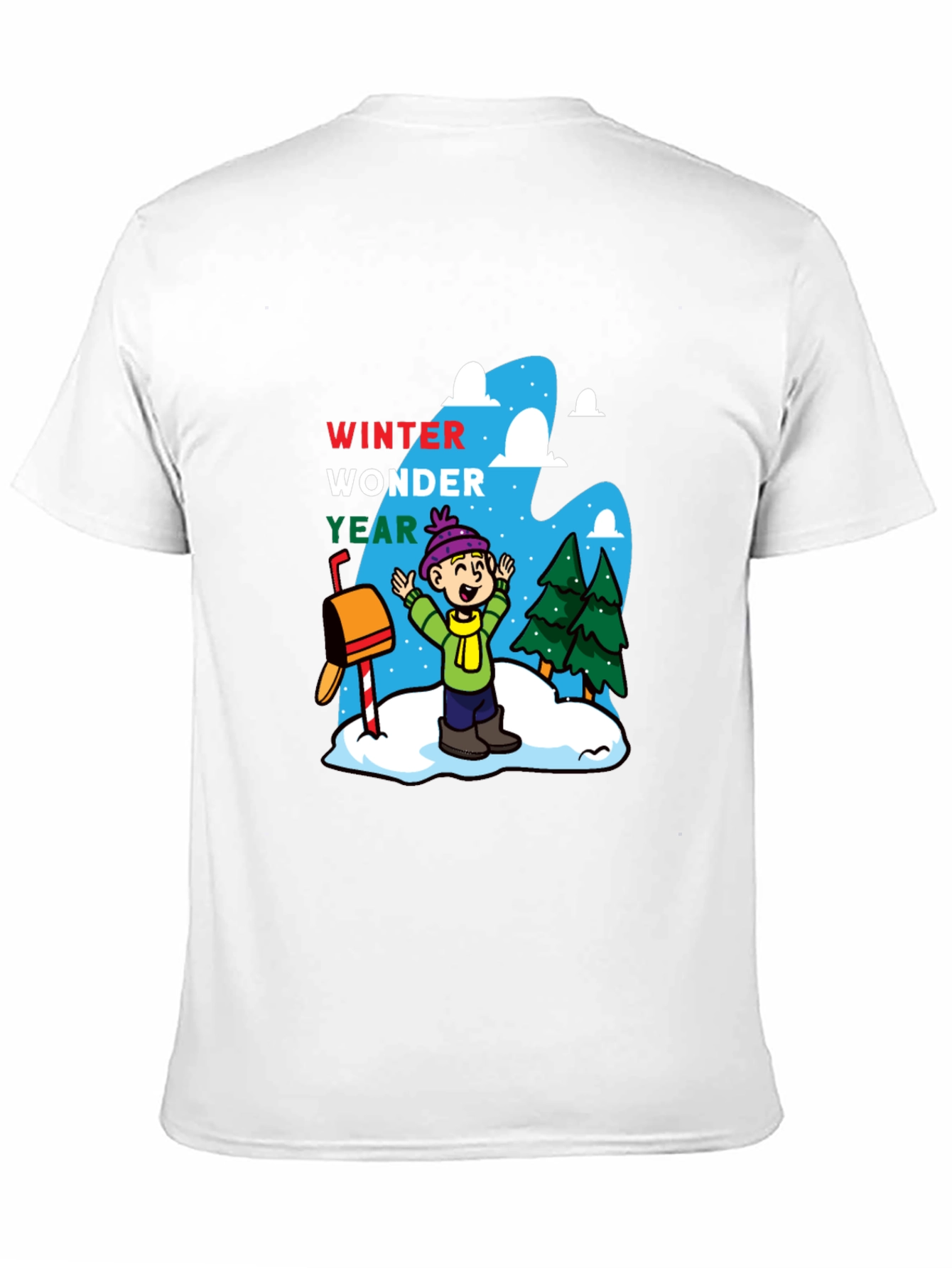 Black Winter Wonder Year T-Shirt view 11