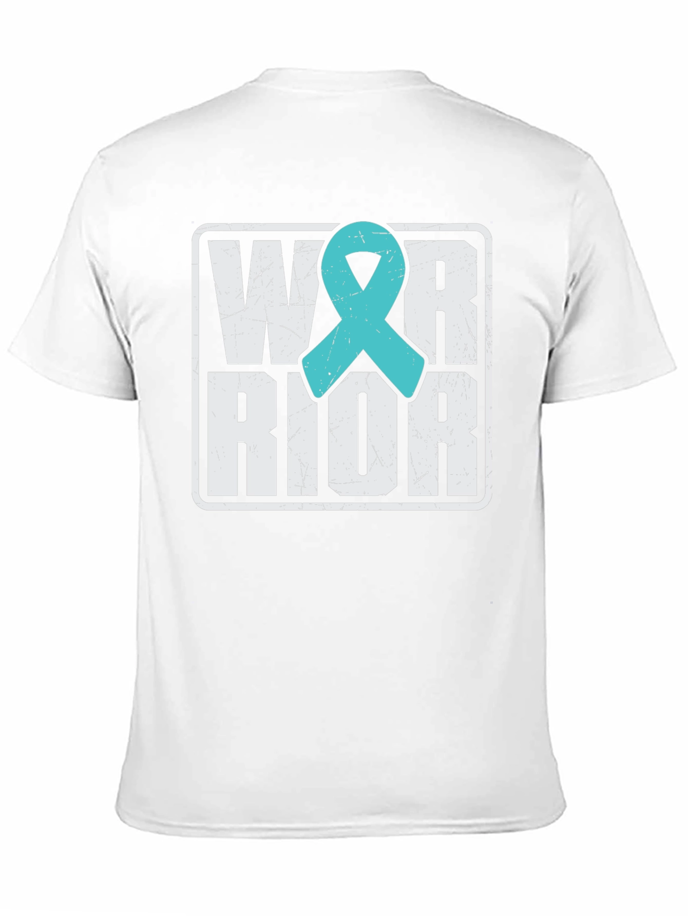 Black Warrior Teal Ribbon T-Shirt view 11