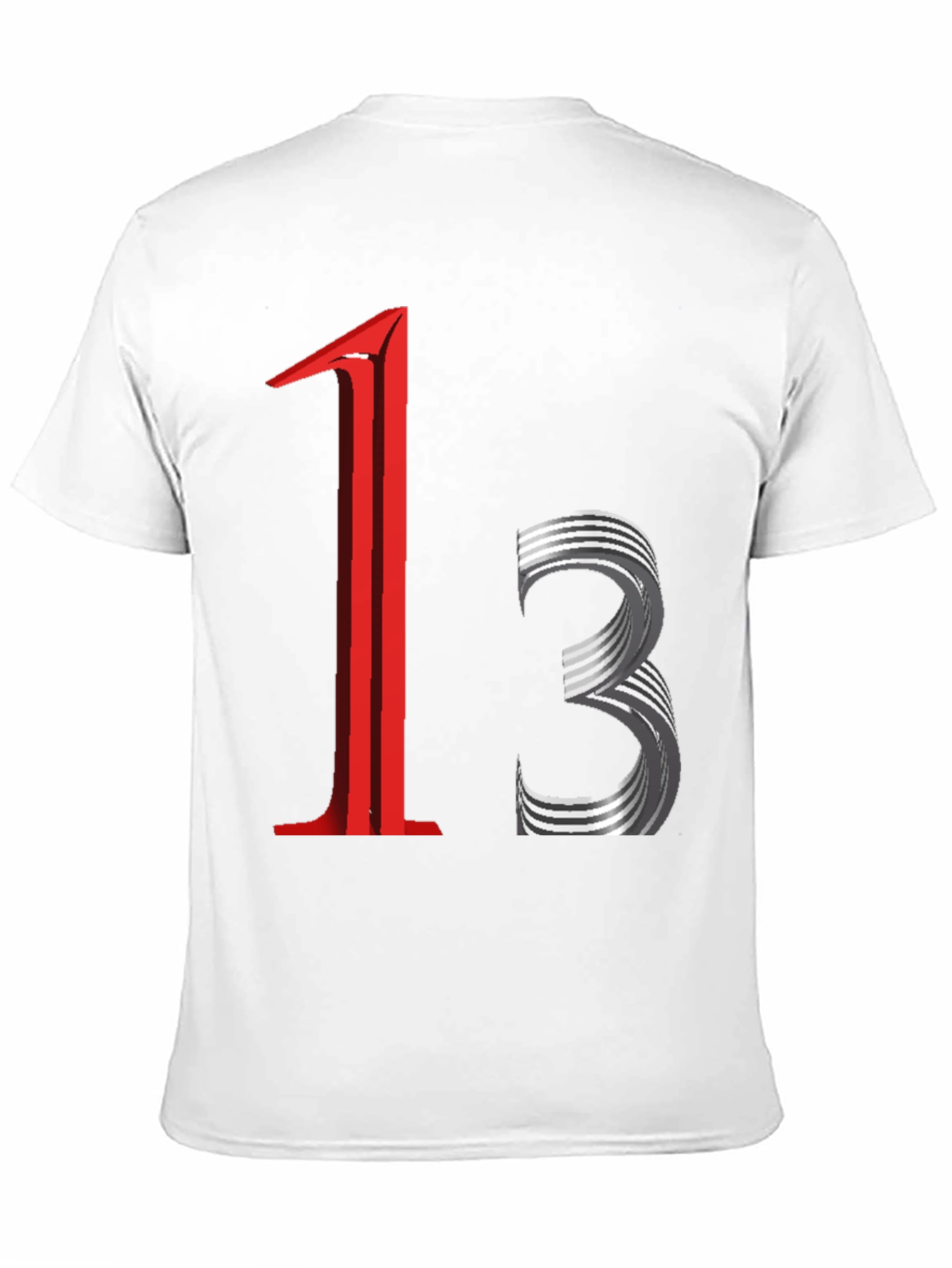 Black Edgy Graphic Tee - 13 Design view 11