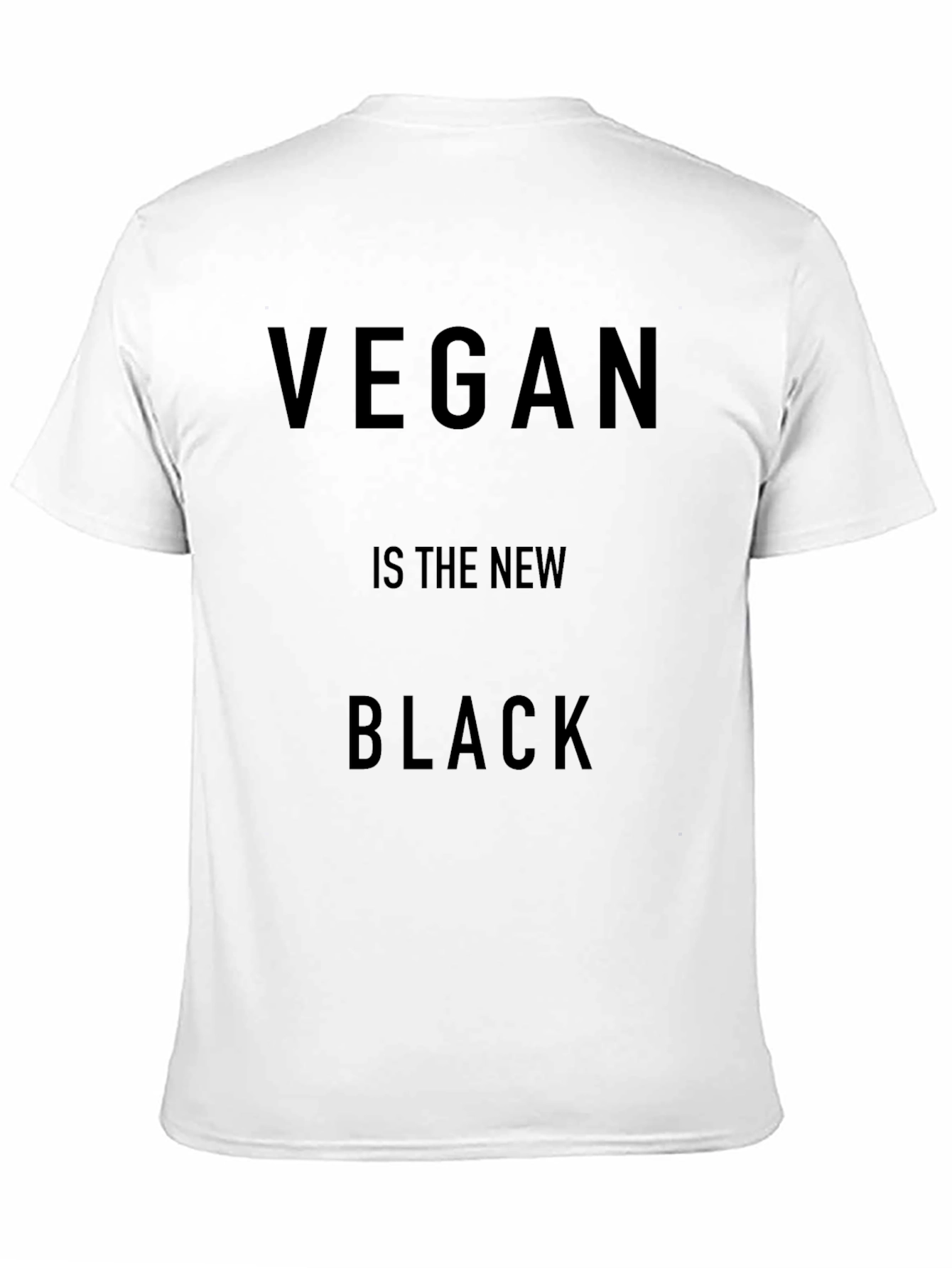 Black Vegan is the New Black T-Shirt view 11