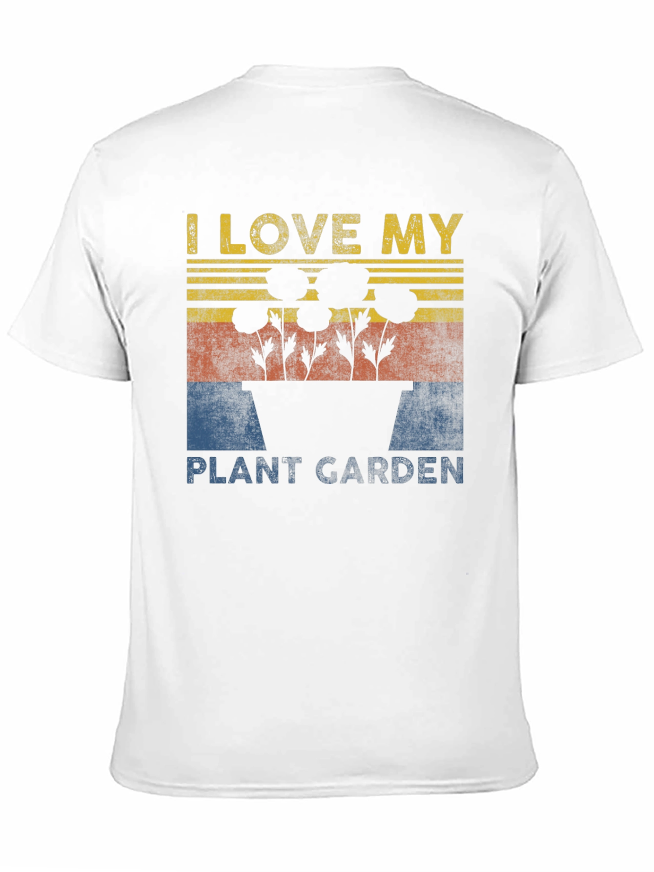 Black I Love My Plant Garden T-Shirt view 11