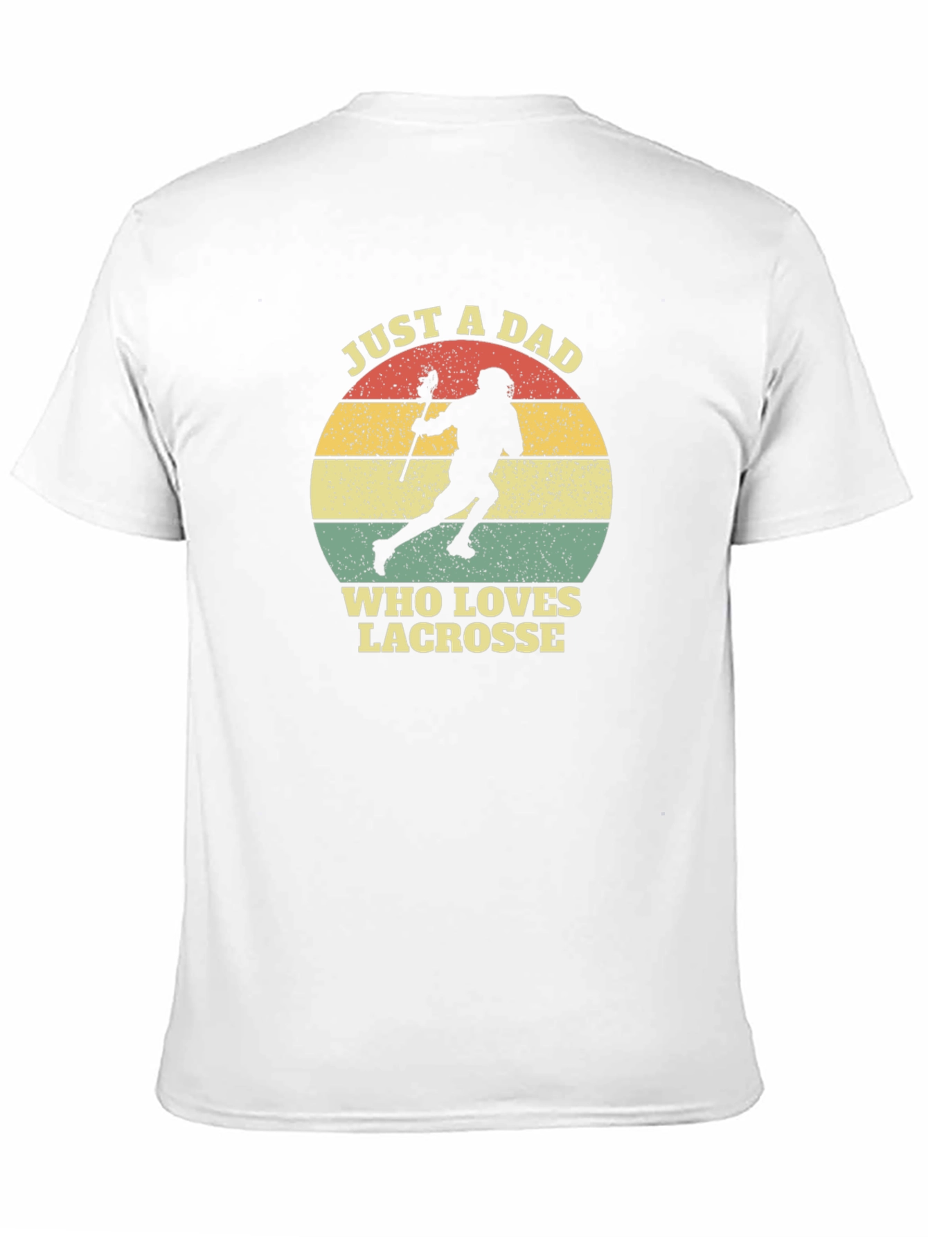 Black Lacrosse Dad Graphic Tee view 11