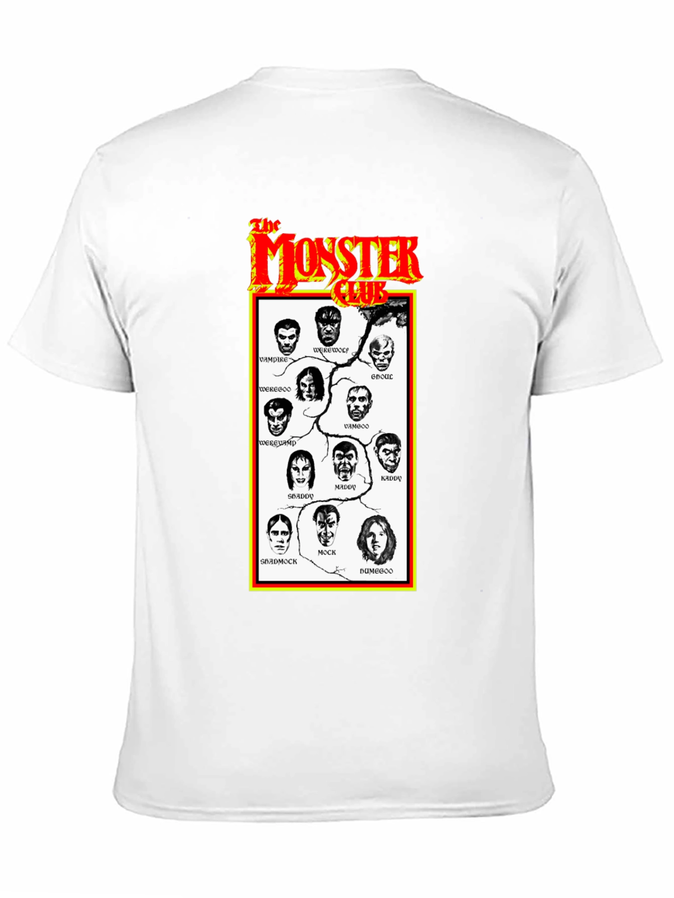 Black Monster Club Graphic T-Shirt view 11