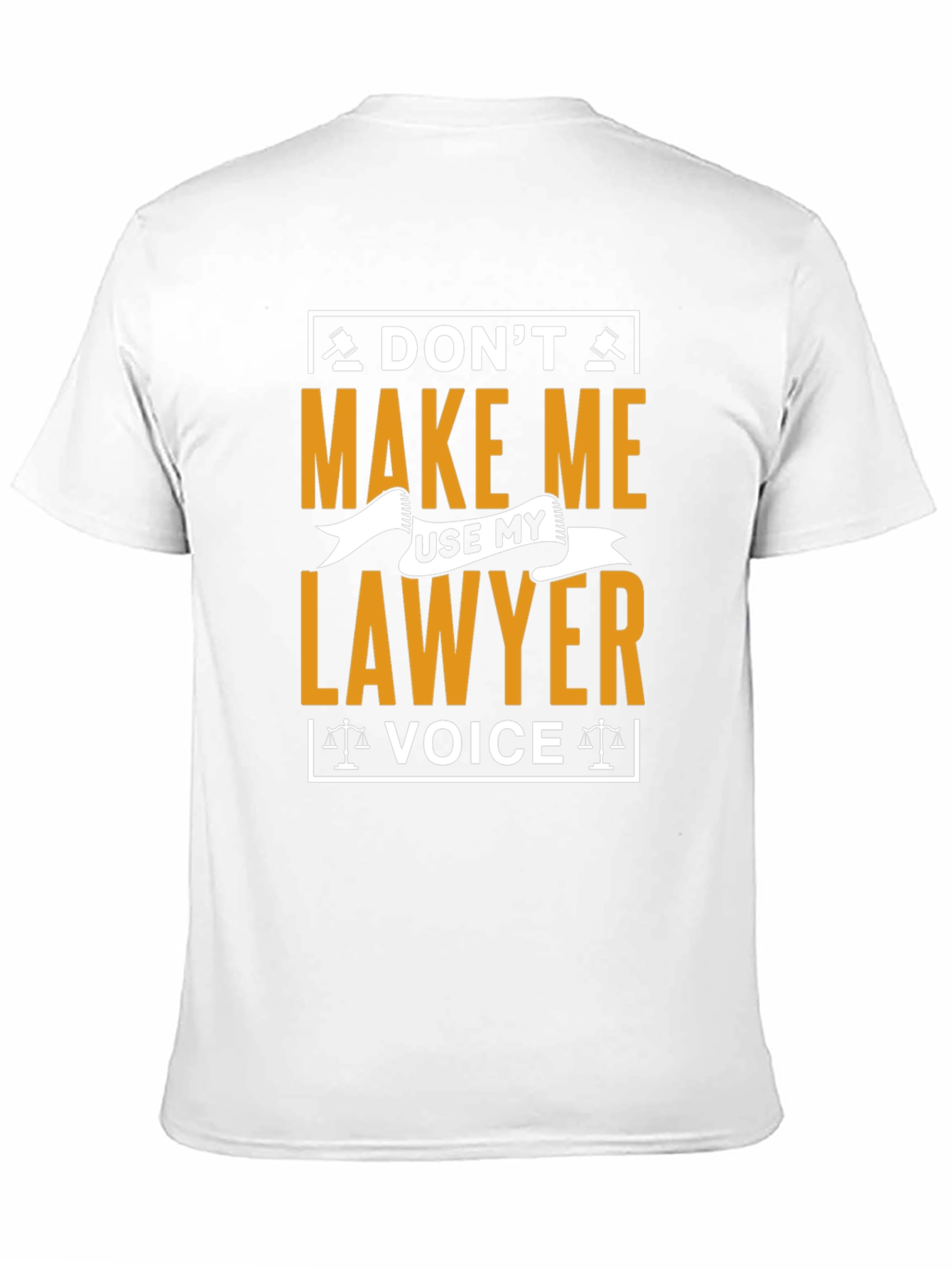 Black Don't Make Me Use My Lawyer Voice T-Shirt view 11
