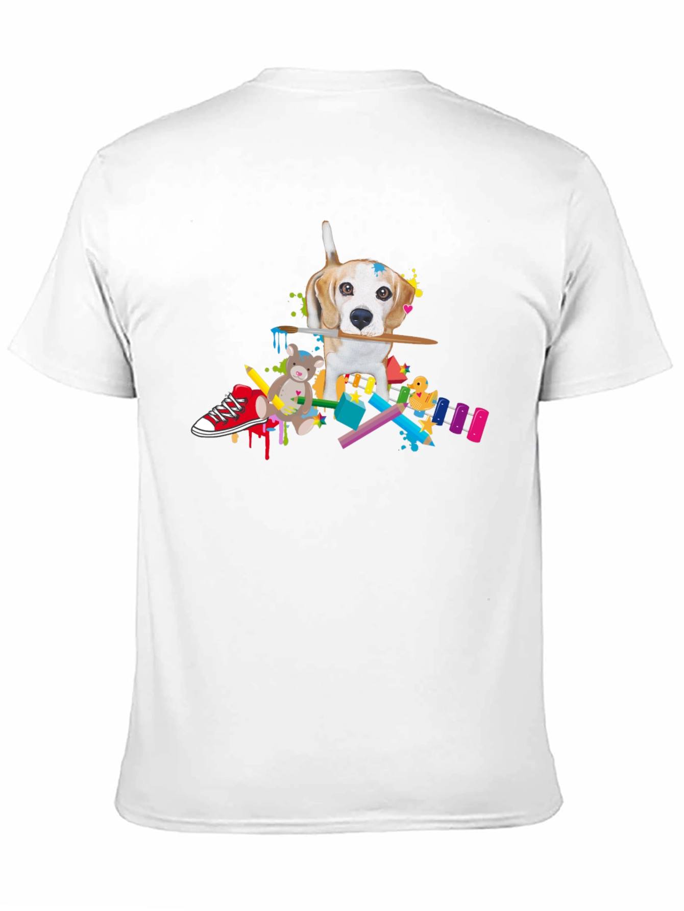 Black Dog Artist T-Shirt view 11