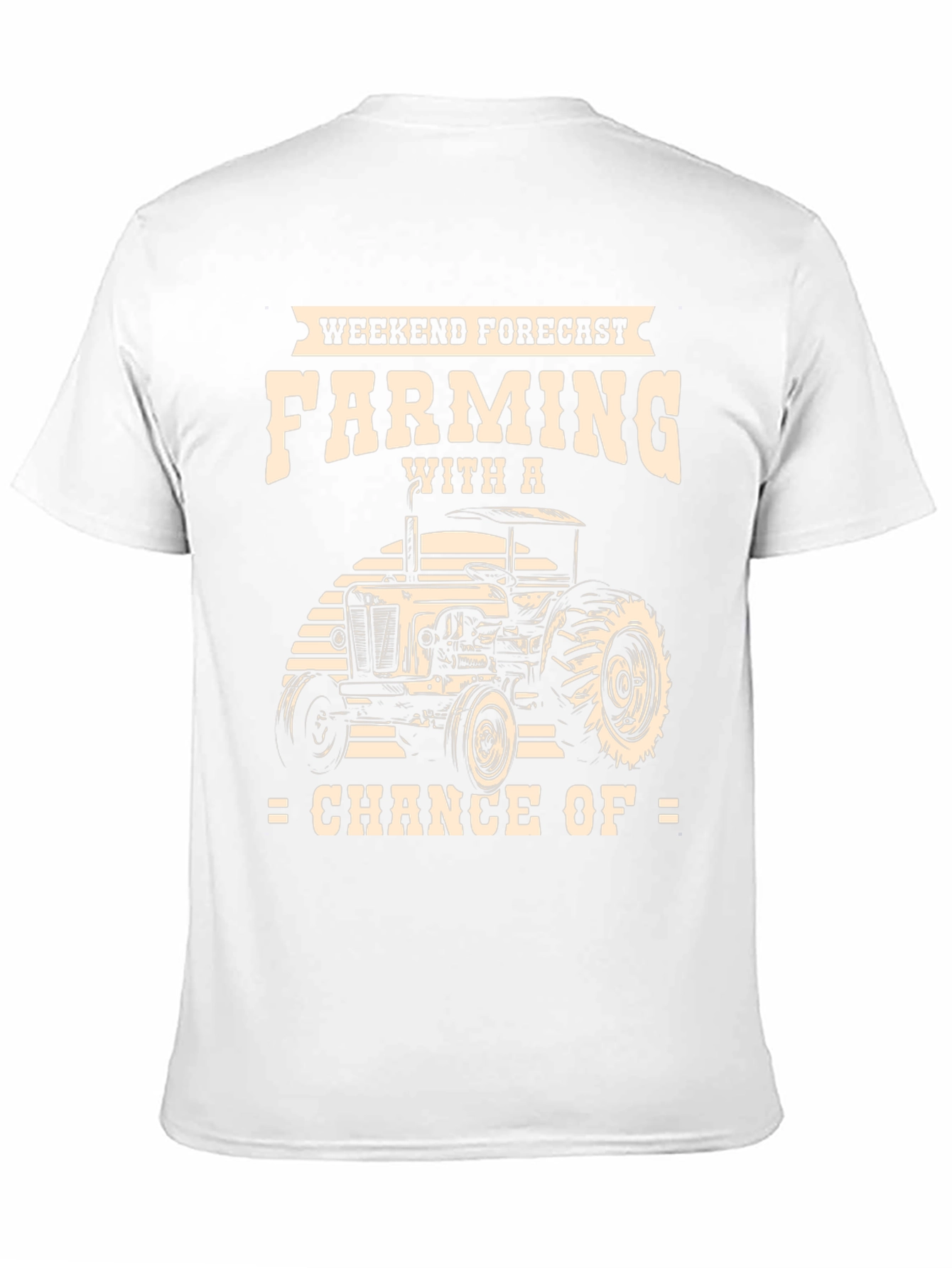 Black Farming Forecast T-Shirt view 11