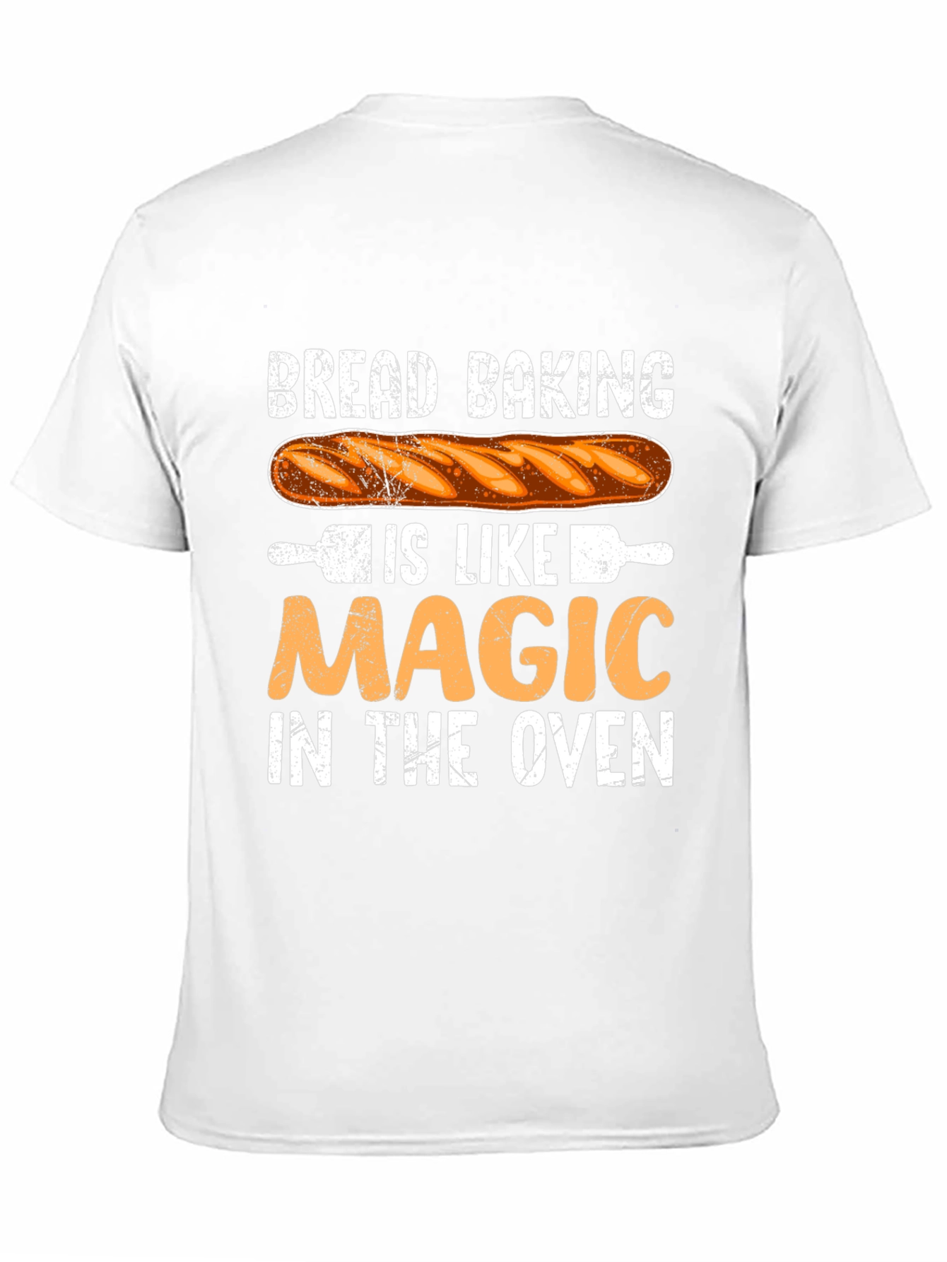 Black Bread Baking Magic T-Shirt view 11