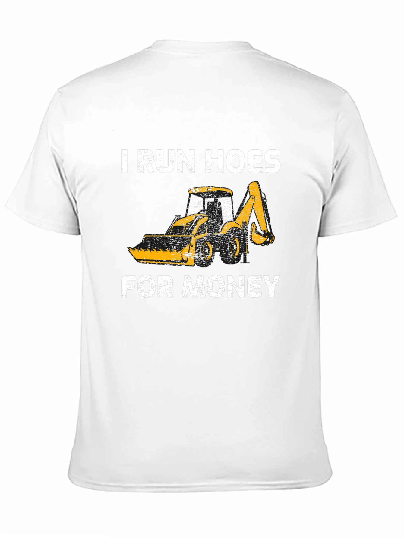 Black I Run Hoes For Money T-Shirt view 11