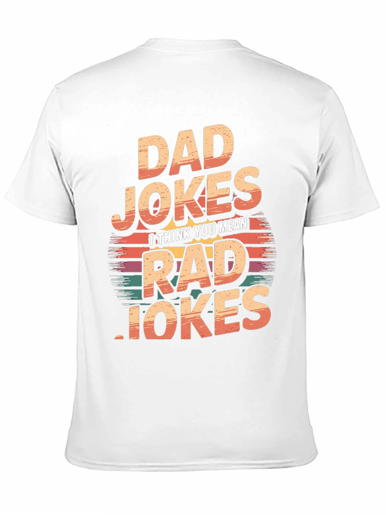 Black Dad Jokes Rad Jokes T-Shirt view 11