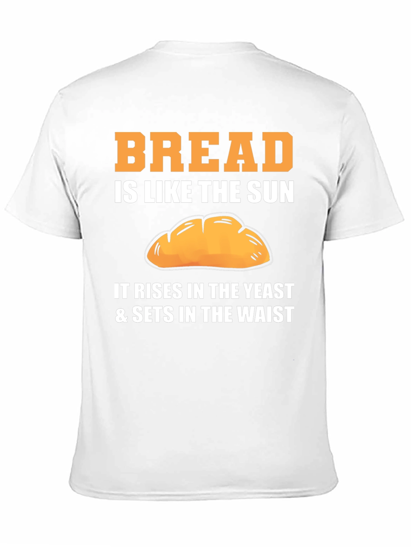 Black Bread Lover T-Shirt - Rising Waist Humor view 11