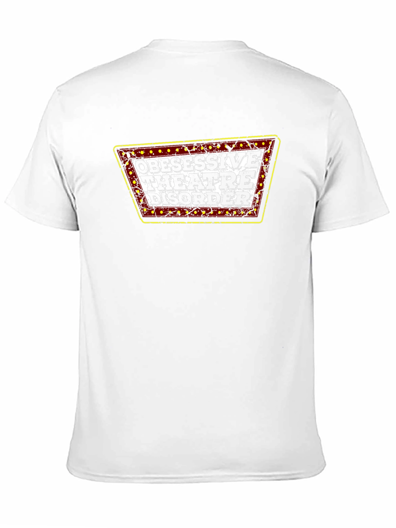 Black Obsessive Theatre Disorder Tee view 11