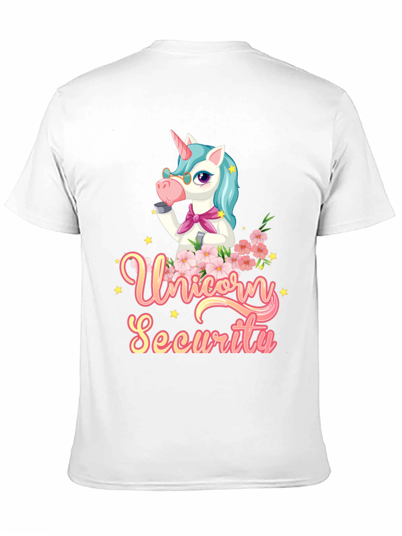 Black Unicorn Security T-Shirt - Magical Protection view 11