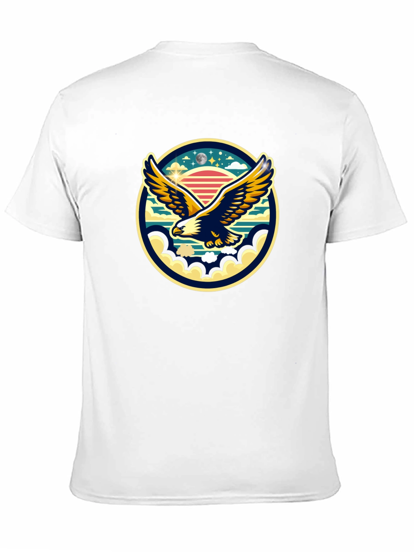 Black Eagle Graphic Tee - Retro Style view 11