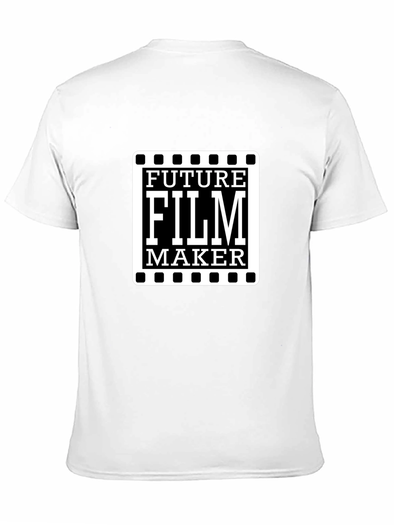 Black Future Film Maker Graphic Tee - Black T-Shirt view 11