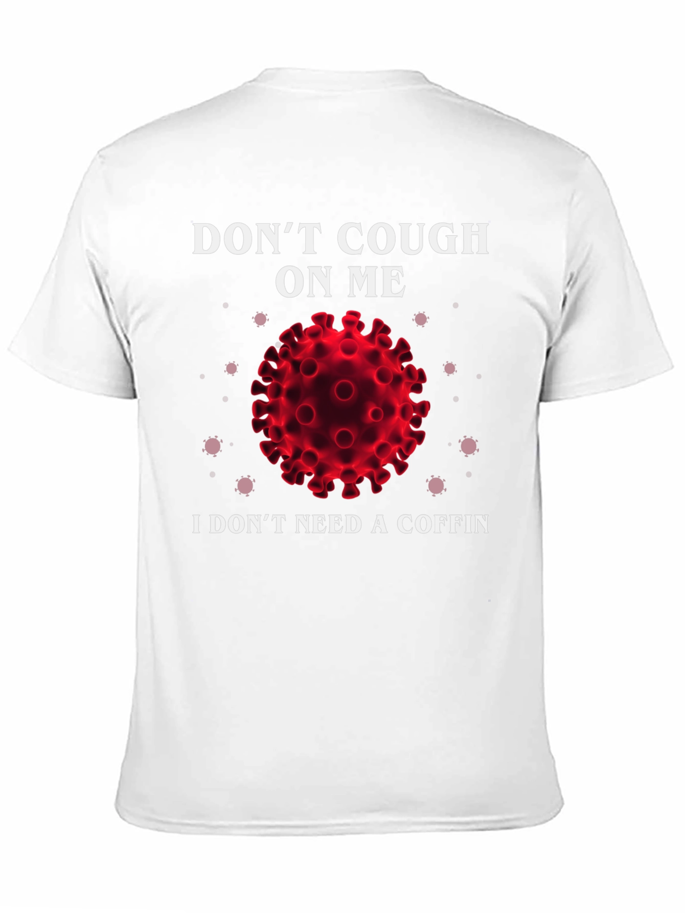 Black Don't Cough On Me Graphic Tee view 11
