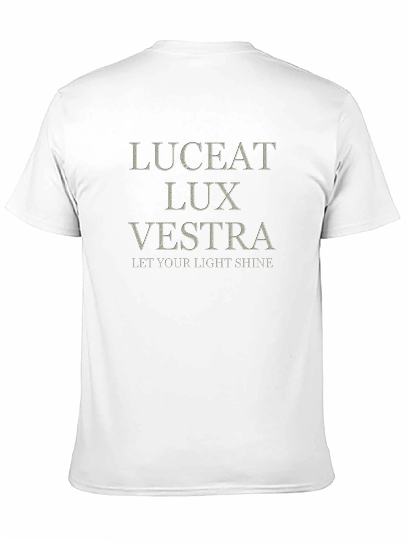 Black Luceat Lux Vestra Graphic Tee - Let Your Light Shine! view 11
