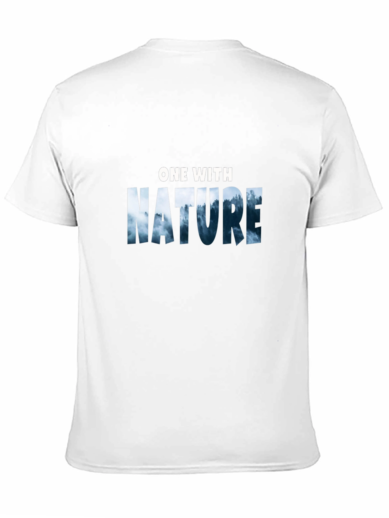 Black One With Nature Graphic T-Shirt - Black view 11
