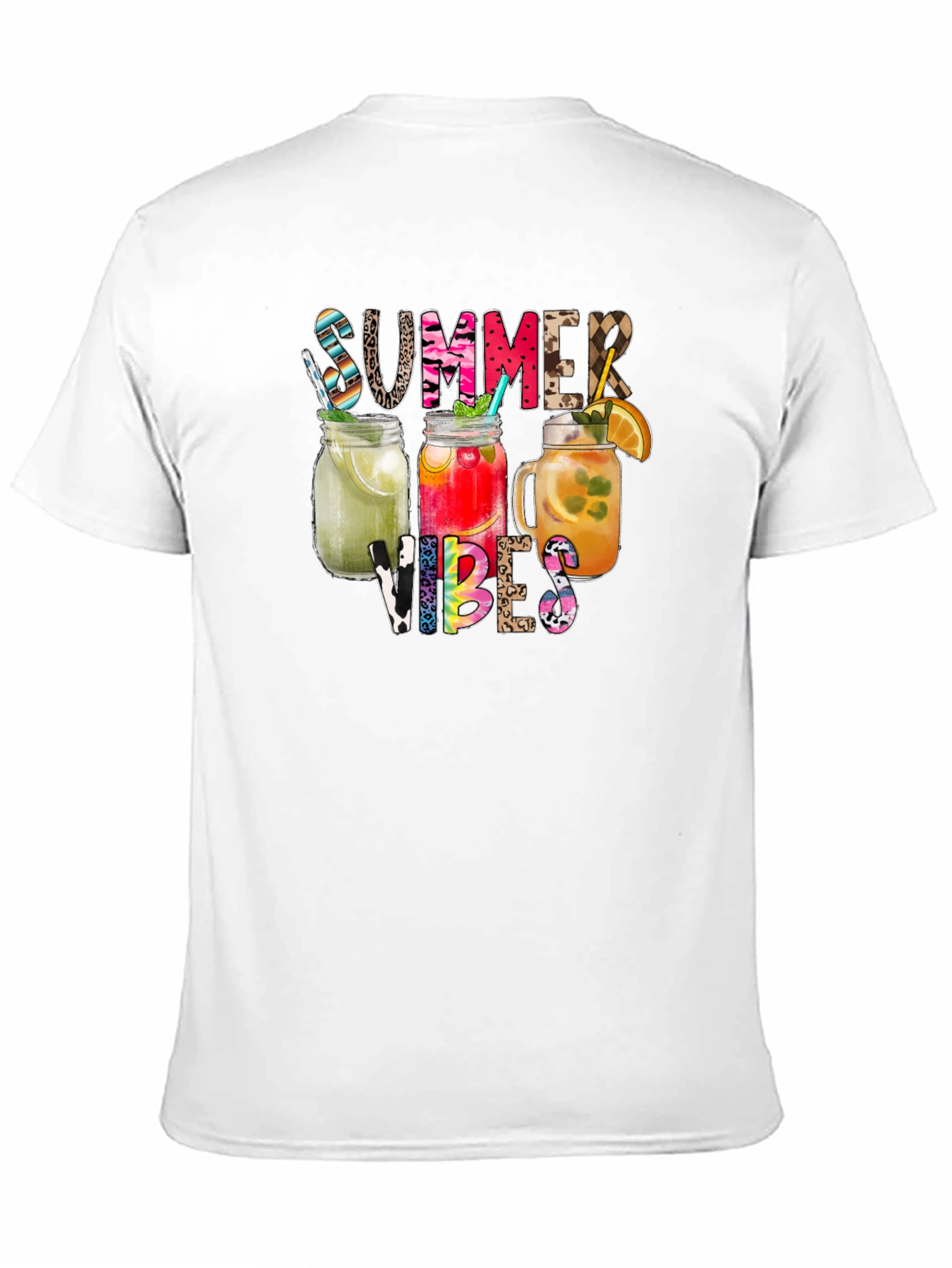 Black Summer Vibes Graphic Tee view 11