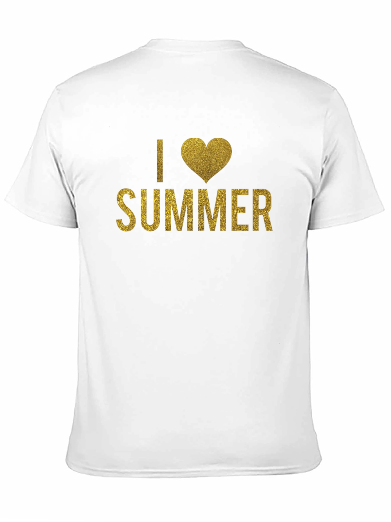 I Heart Summer Graphic Tee - Black Short Sleeve T-Shirt - 11