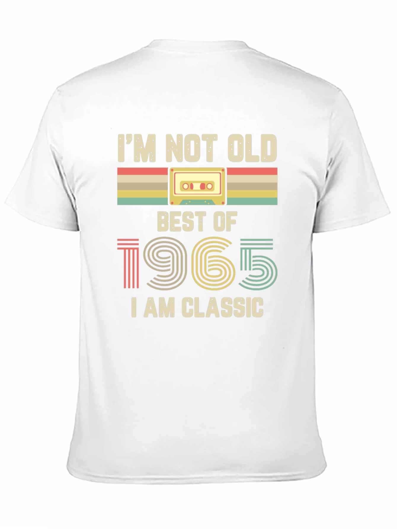 Black I'm Not Old, I'm Classic 1965 Graphic T-Shirt view 11
