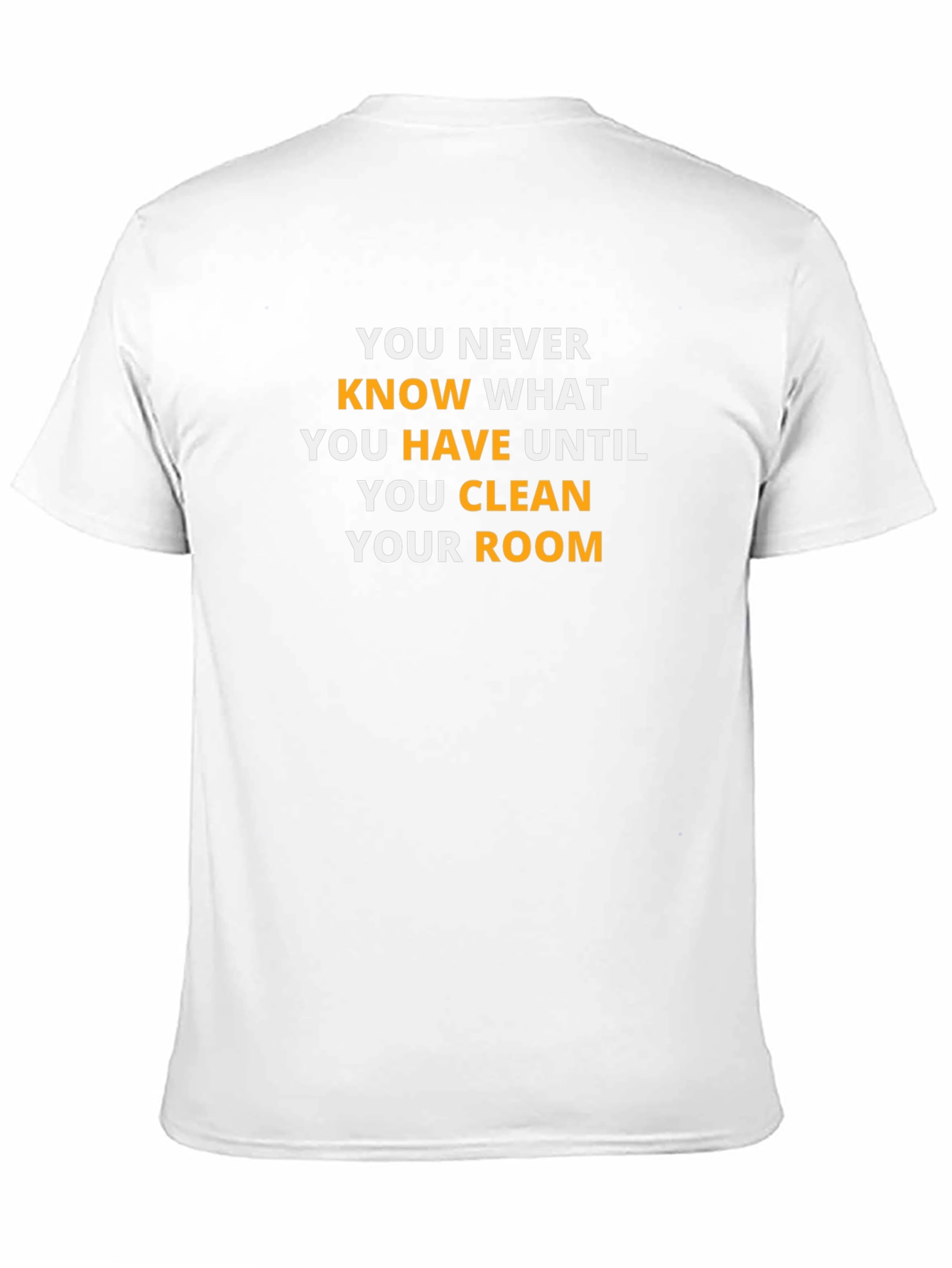 Black Clean Your Room Graphic Tee view 11