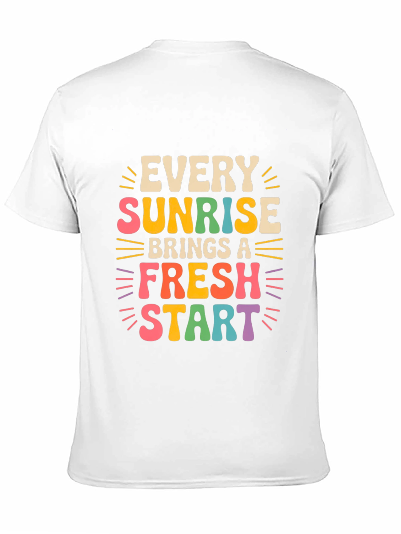 Black Sunrise Fresh Start Graphic Tee view 11