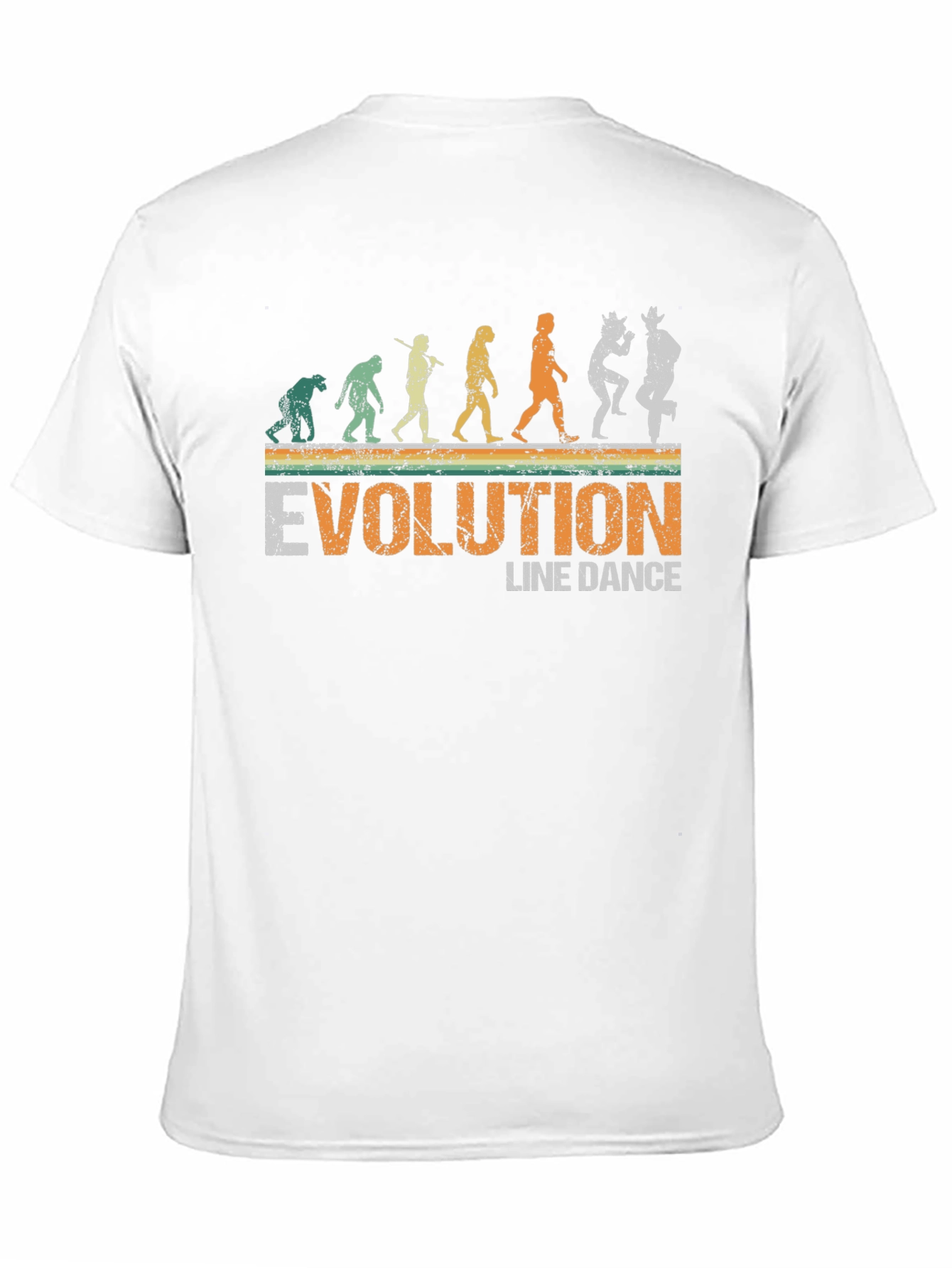 Evolution of Line Dance Black T-Shirt - 11