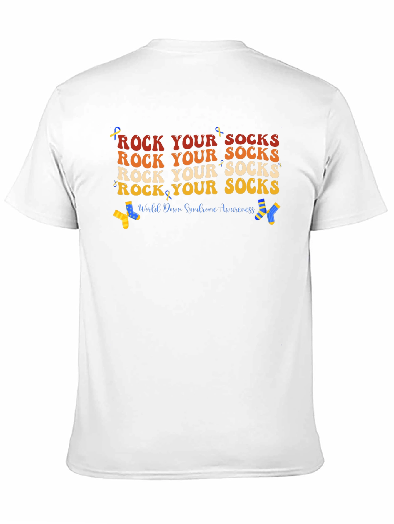 Rock Your Socks T-Shirt - Down Syndrome Awareness - 11