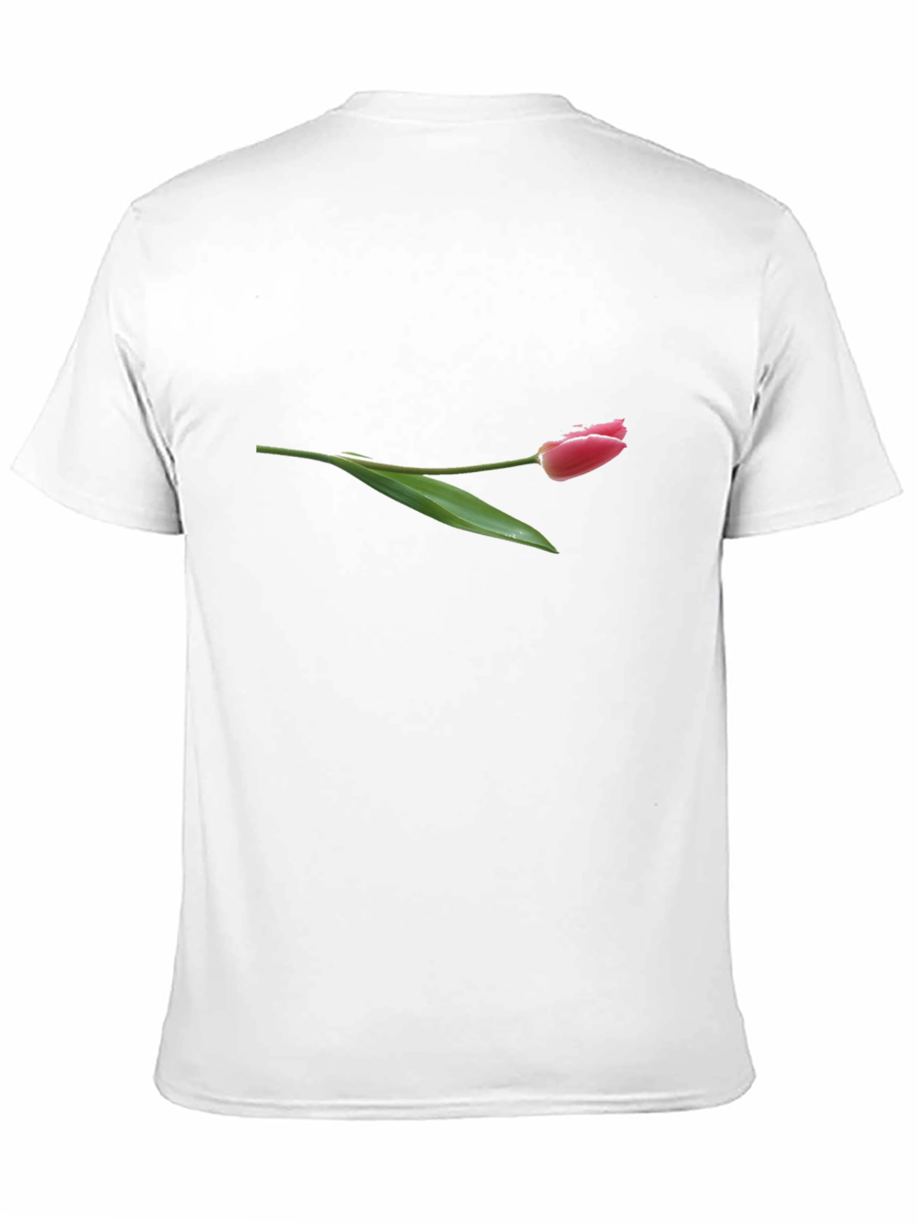 Black Black Tulip Graphic Tee - Stylish & Comfortable view 11