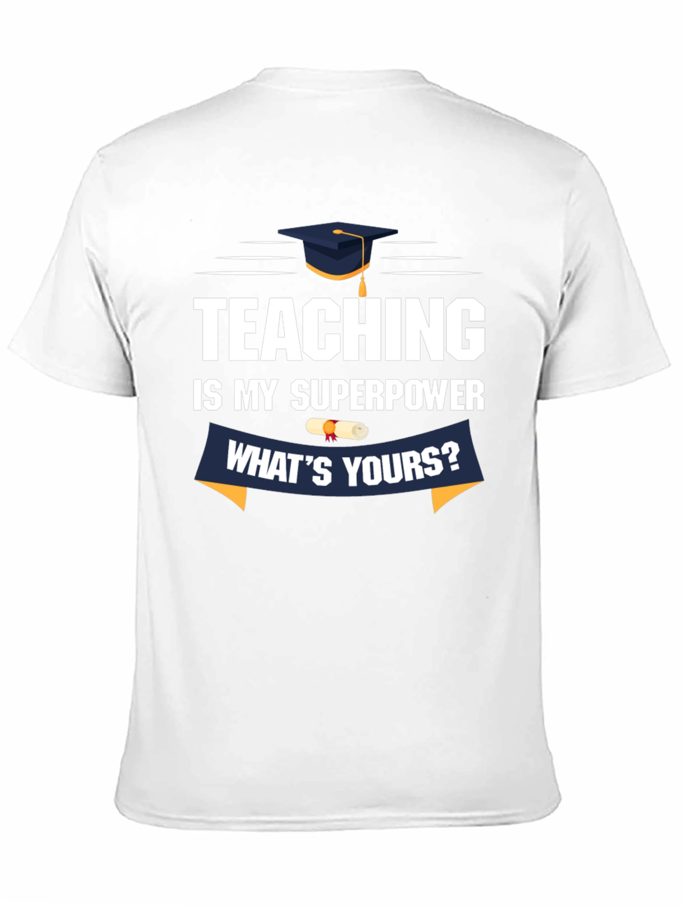 Black Teaching Is My Superpower T-Shirt view 11