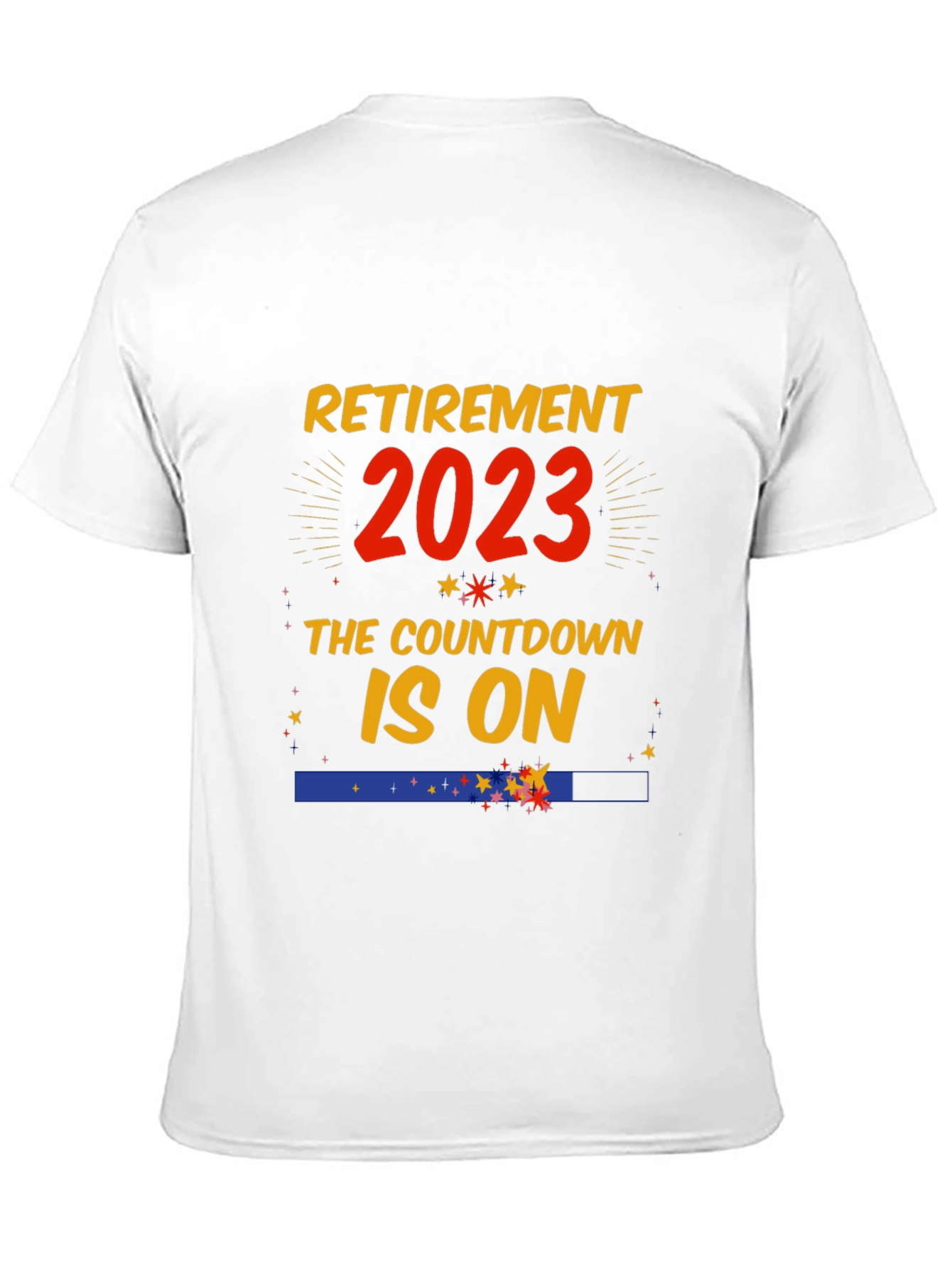Black Retirement 2023 Countdown T-Shirt view 11