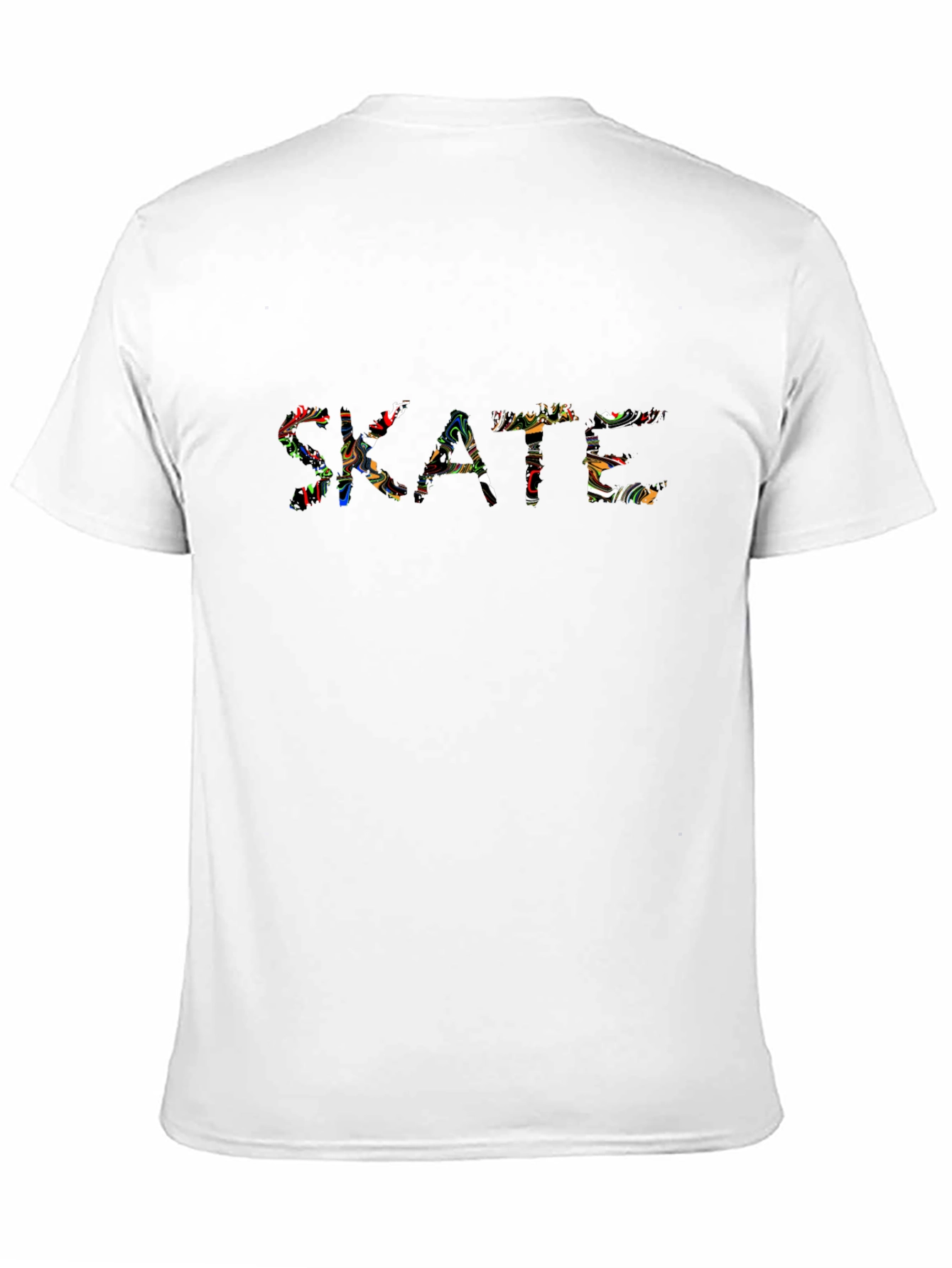 Black Skate Graphic Black Crew Neck T-Shirt view 11