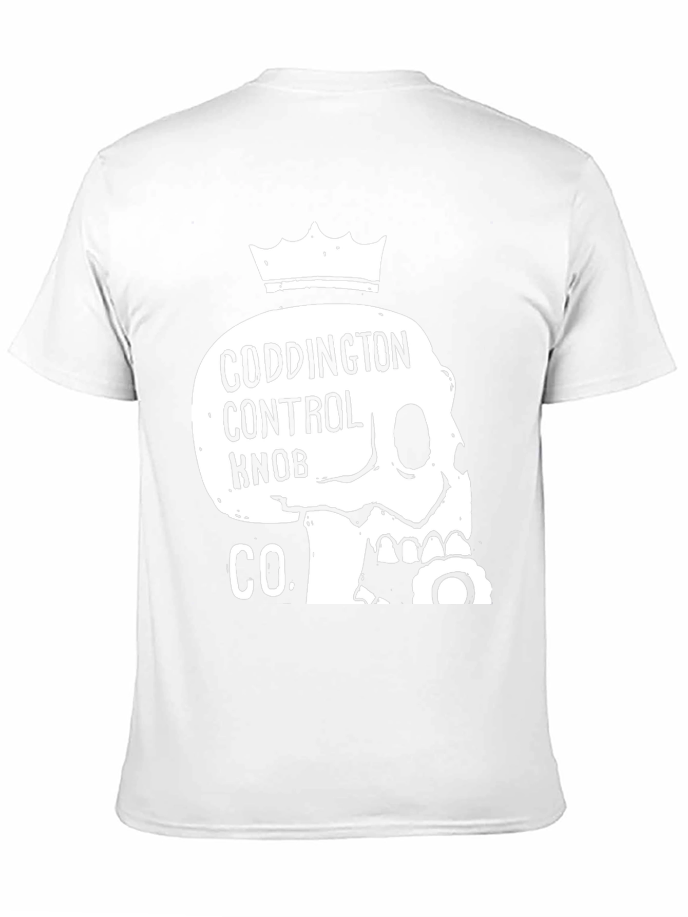 Black Coddington Control Knob Co. Skull Crown Graphic Tee view 11
