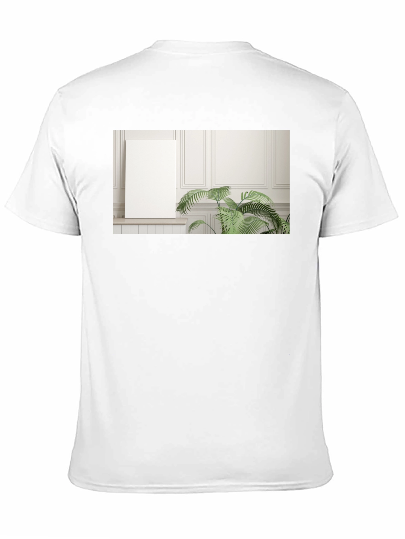 Black Modern Art Print T-Shirt view 11