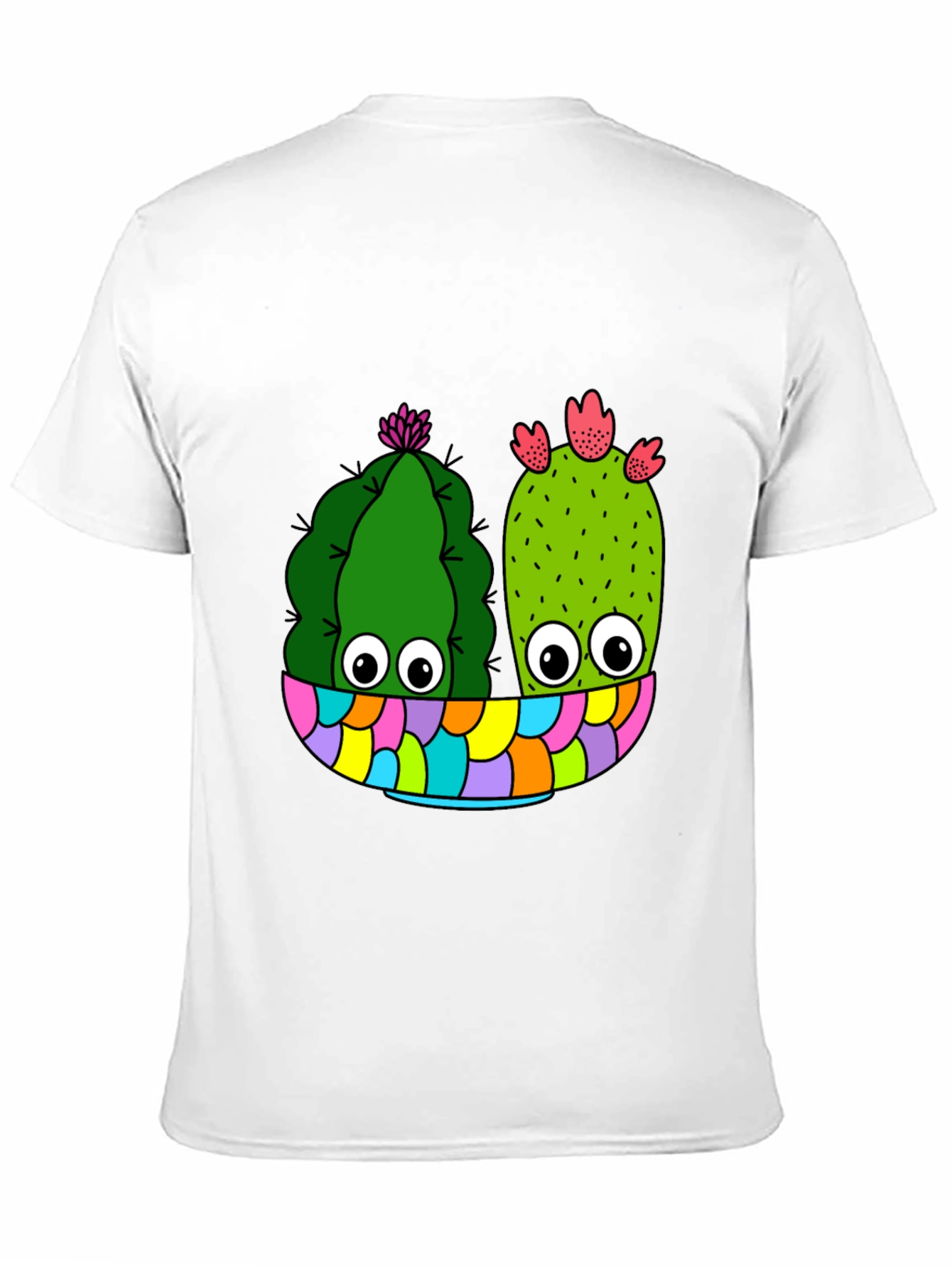 Black Cactus Crew Neck T-Shirt view 11