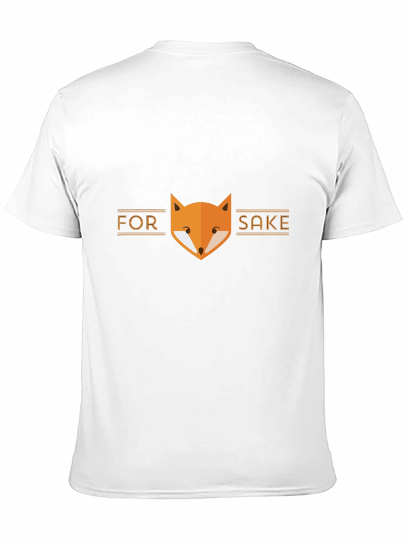Black For Fox Sake T-Shirt - Black Graphic Tee view 11