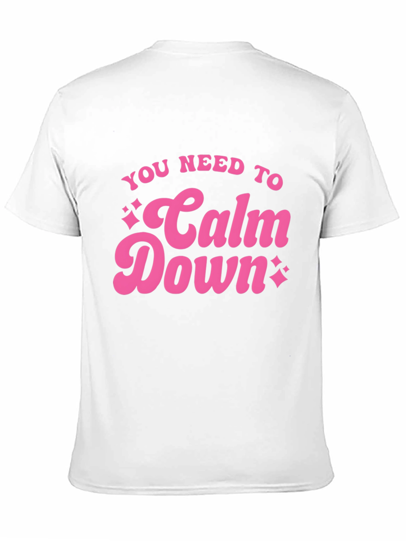 Black You Need To Calm Down Graphic Tee view 11