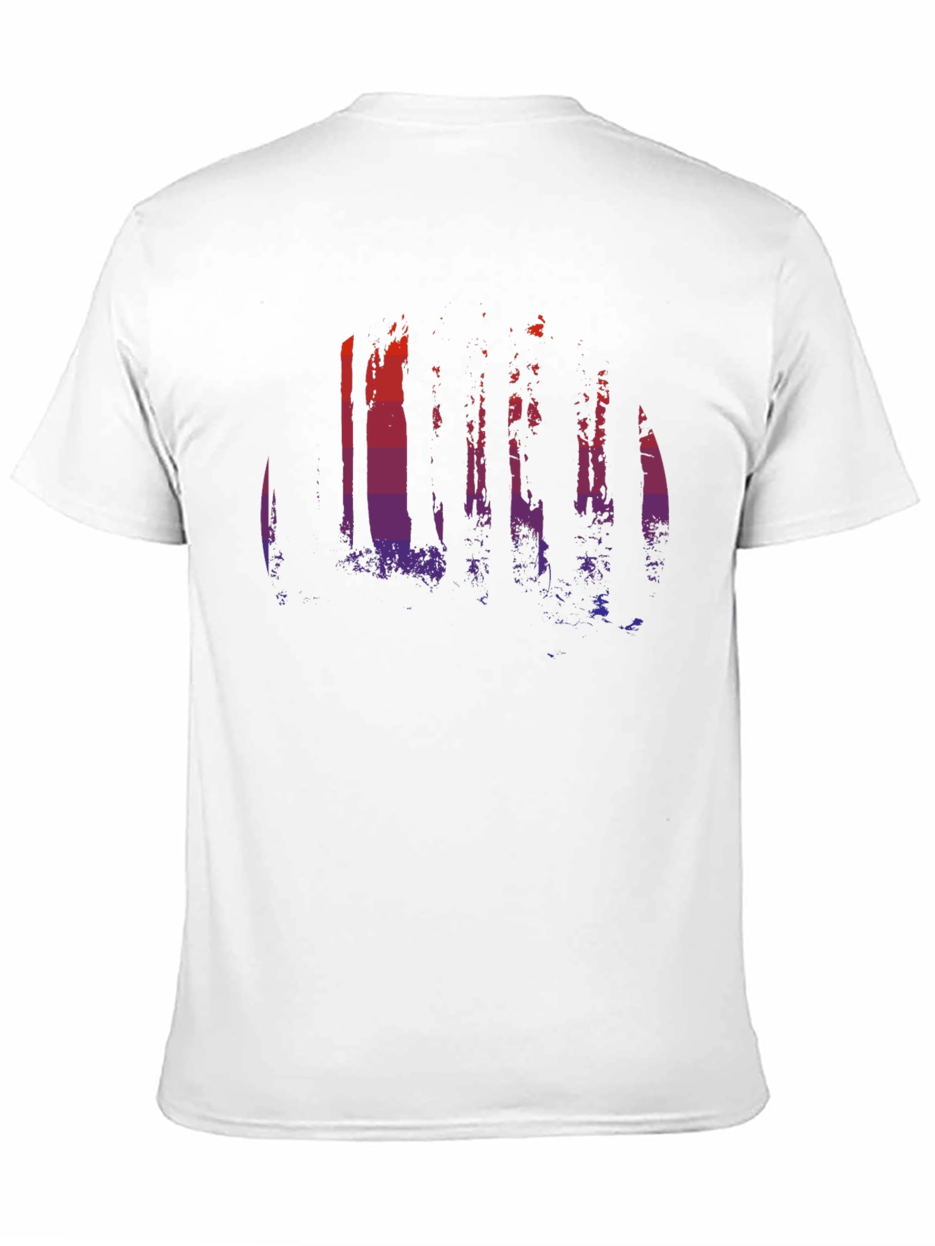 Black Sunset Forest Graphic Tee - Black view 11