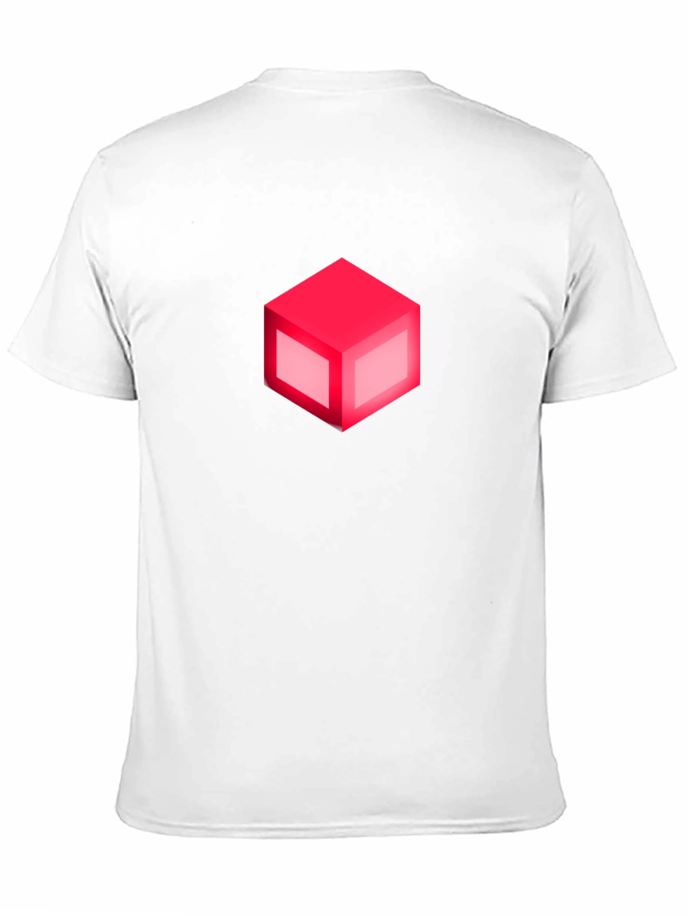 Black Isometric Cube Graphic Tee - Cool & Modern view 11