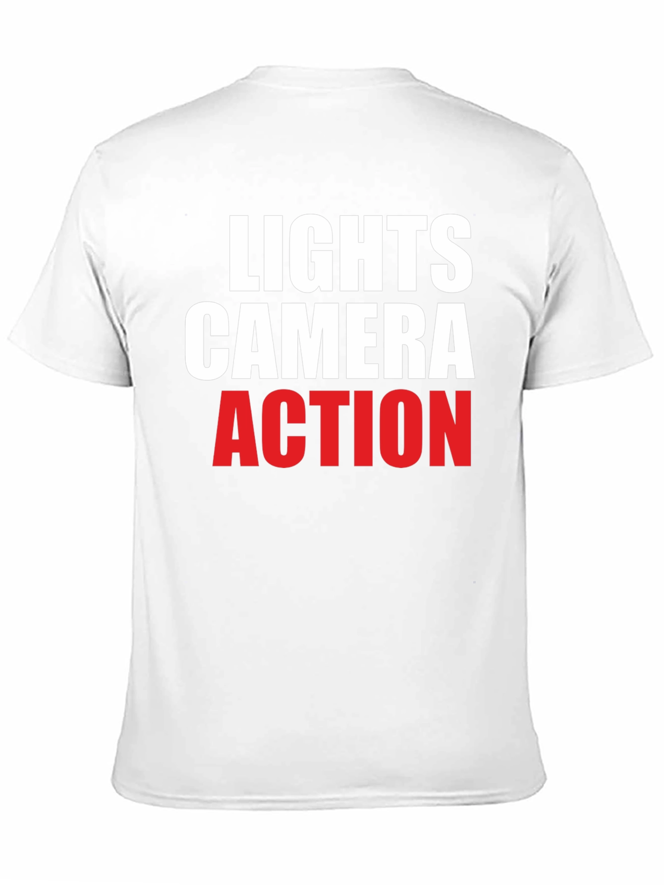 Black Lights Camera Action T-Shirt - Black view 11
