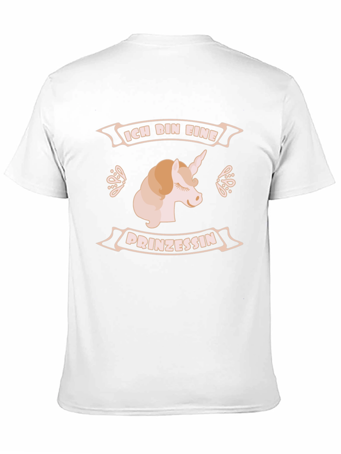 Black Ich Bin Eine Prinzessin Unicorn T-Shirt view 11