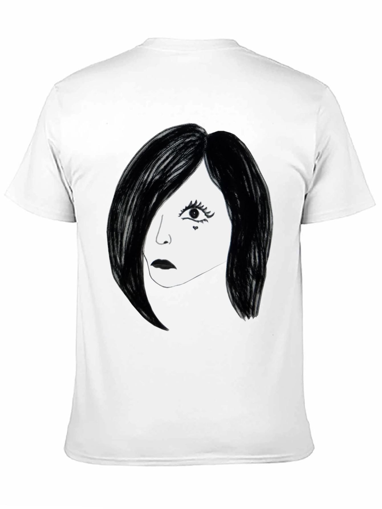 Black Gothic Glam T-Shirt - Black view 11