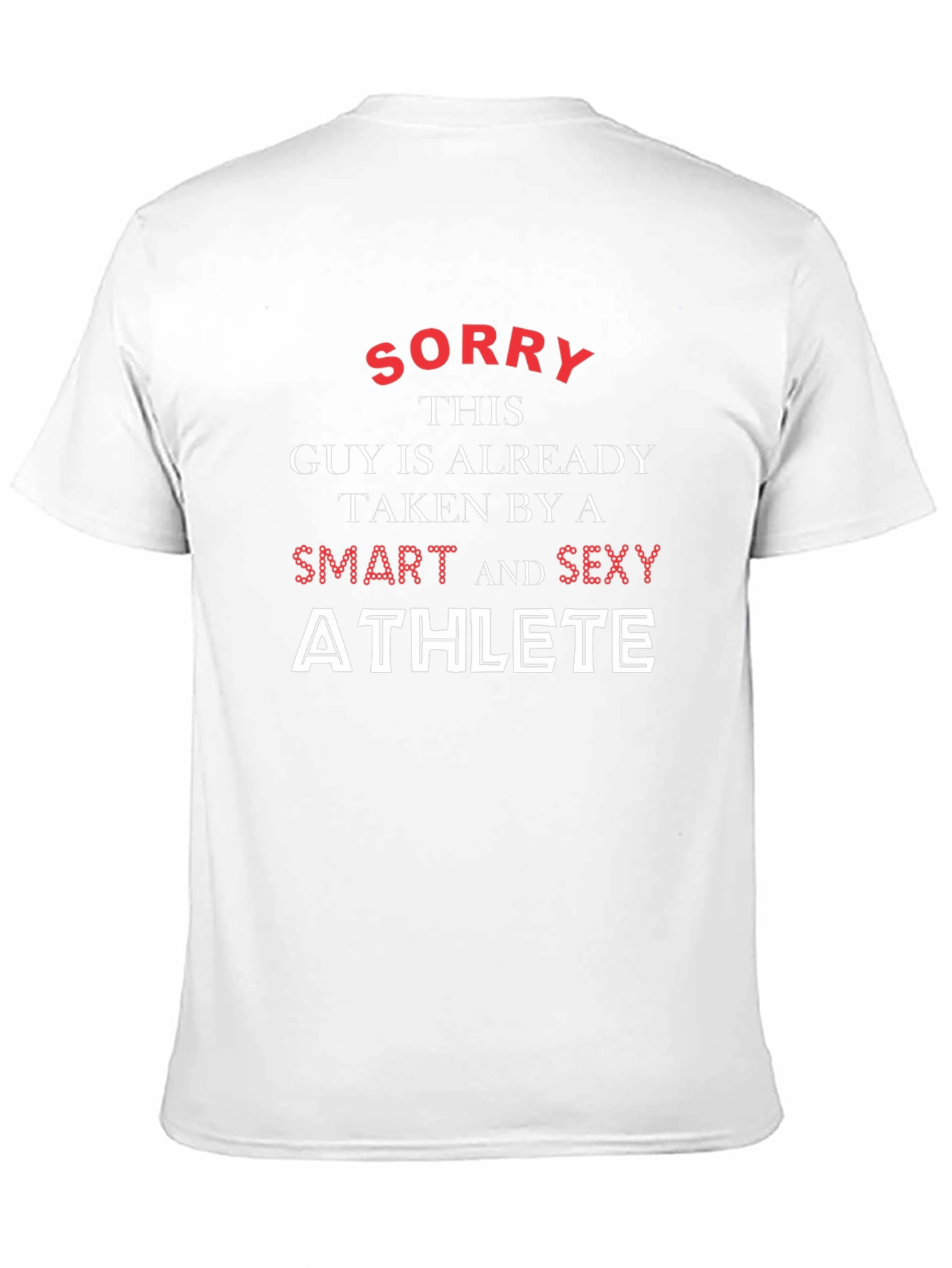 Black Taken Smart & Sexy Athlete Graphic Tee view 11