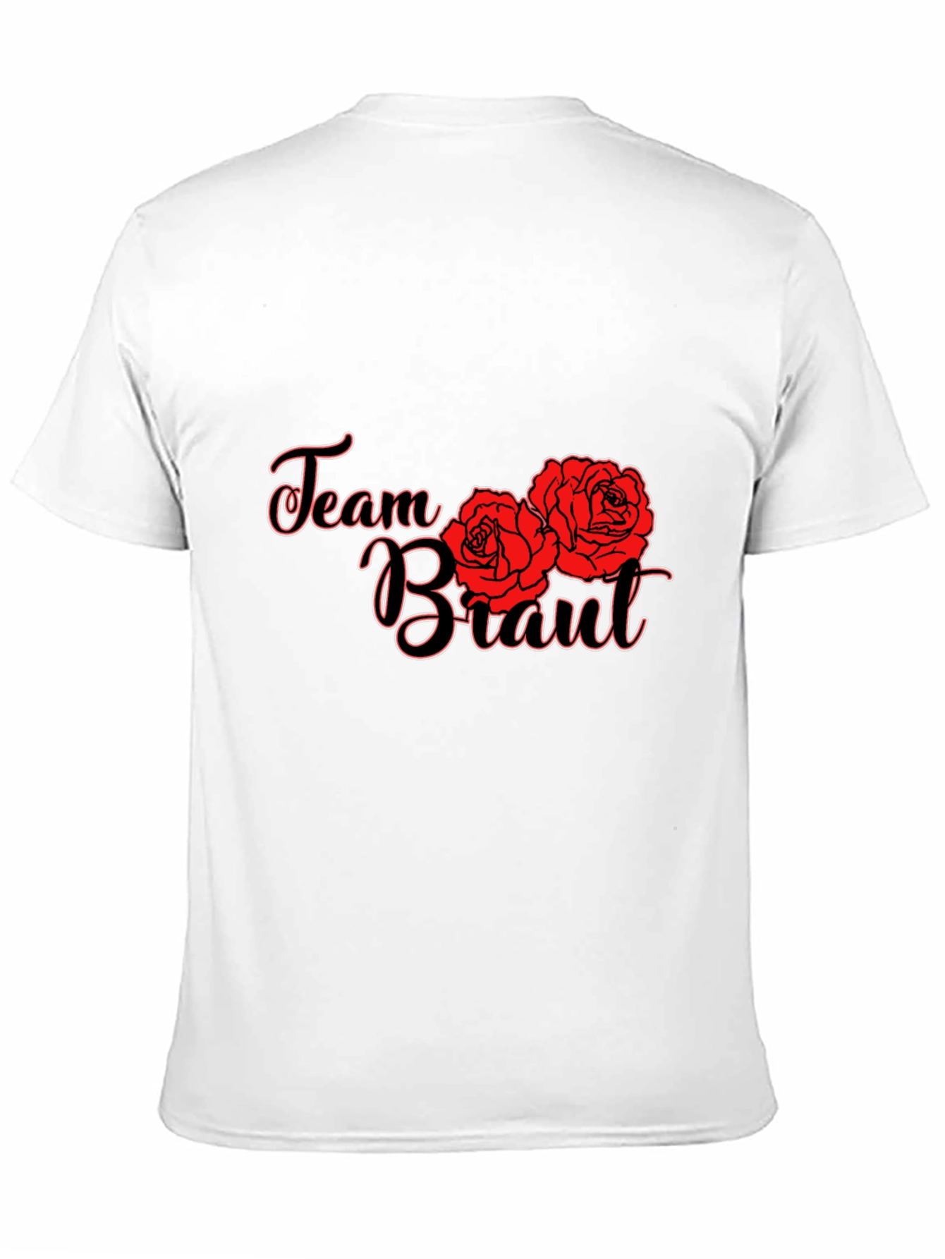 Black Team Brant Roses Graphic Tee view 11