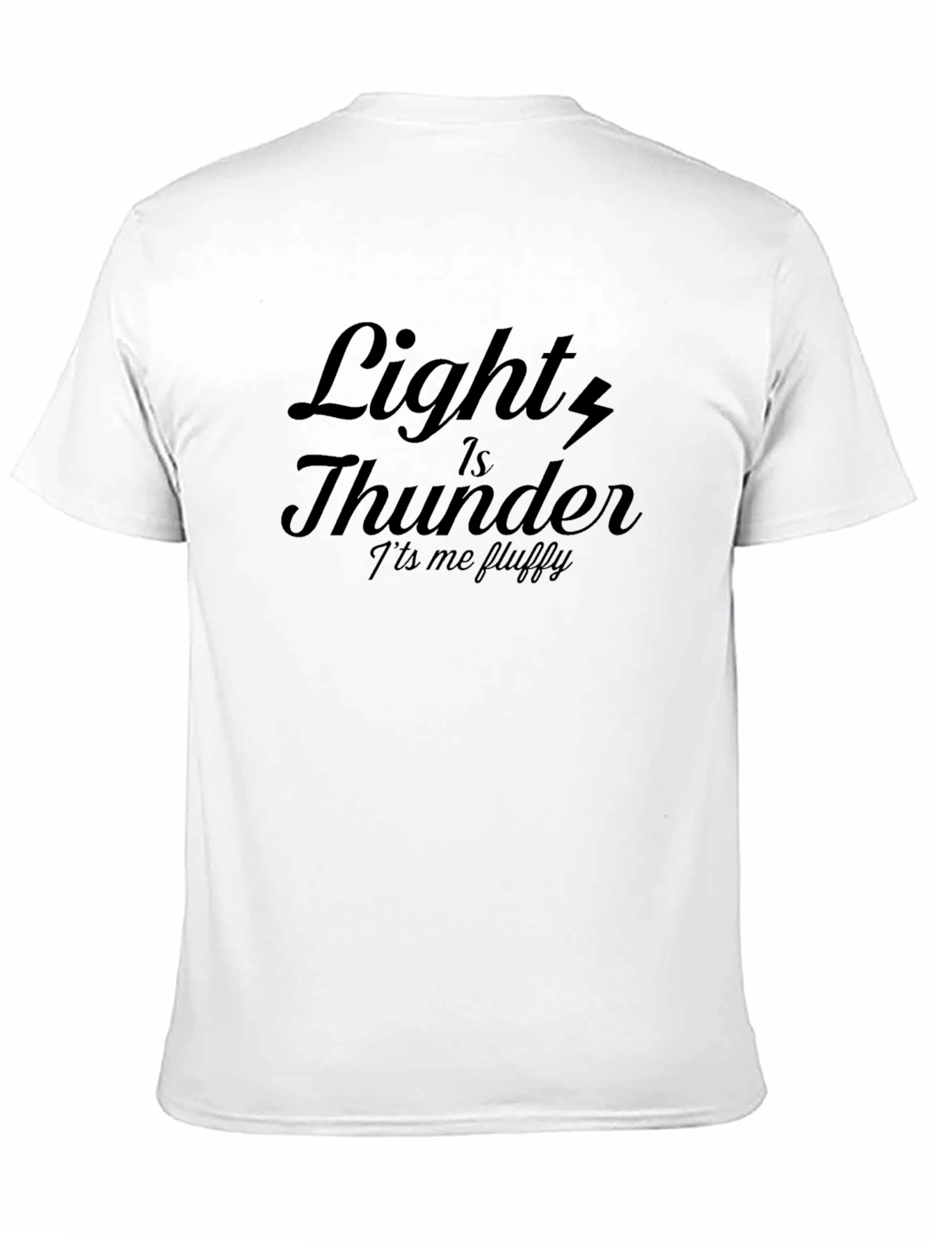 Black Light is Thunder T-Shirt - Soft Cotton Blend view 11