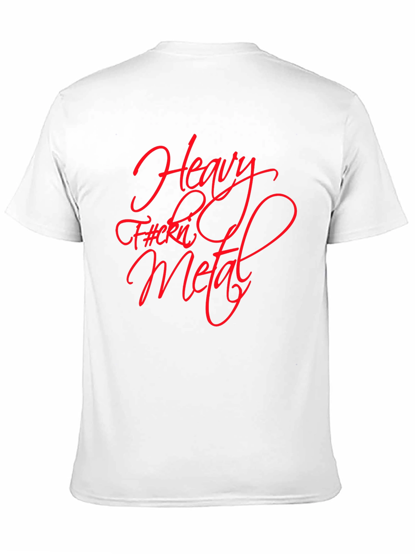 Black Heavy F*ckin Metal Black T-Shirt view 11