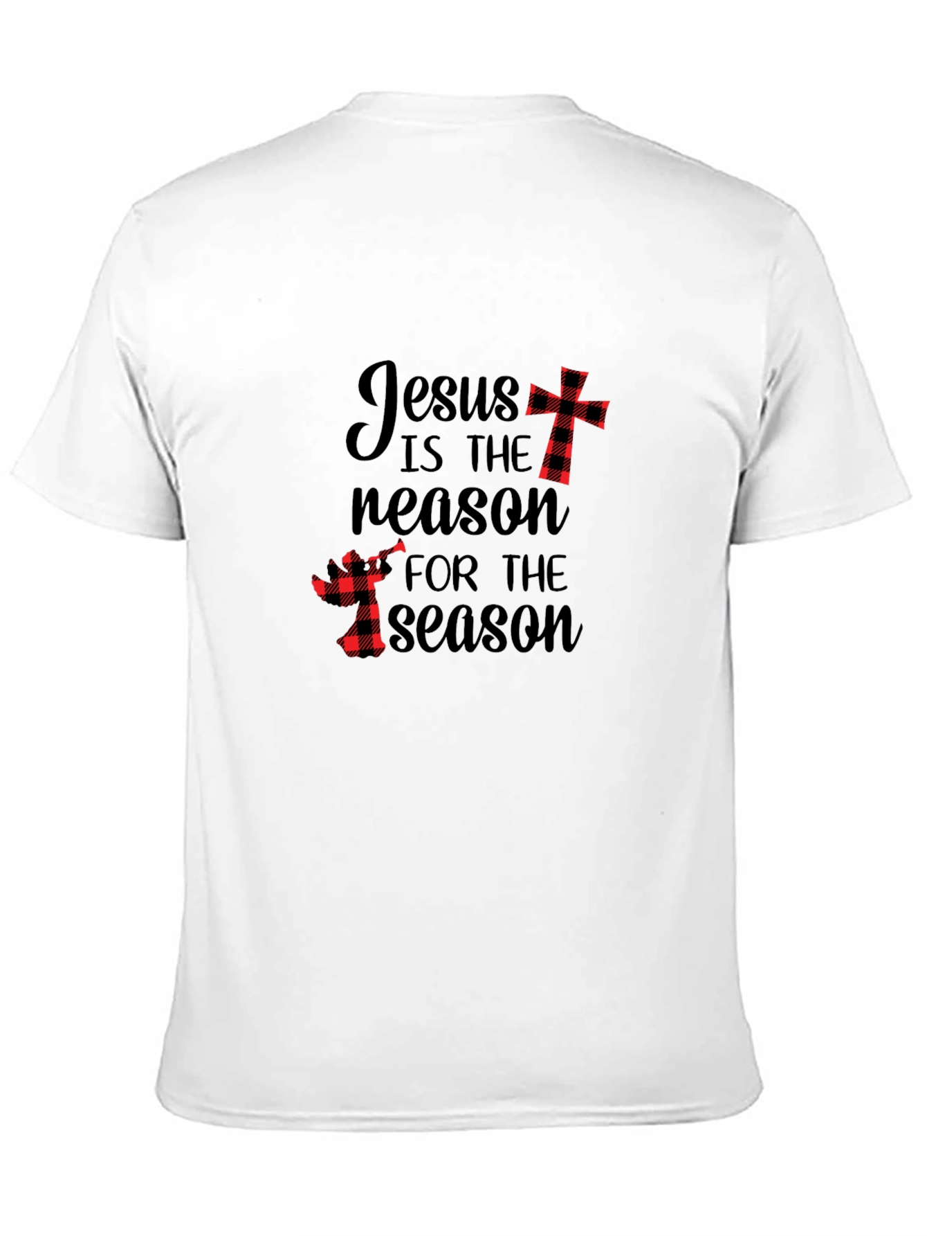 Black Jesus is the Reason for the Season Black T-Shirt view 11